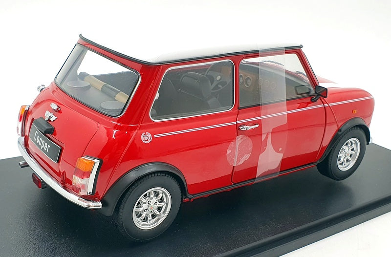 KK Scale 1/12 Scale KKDC120054L - Mini Cooper LHD - Red/White Roof