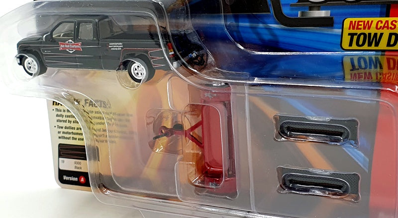 Johnny Lightning 1/64 Scale JLBT018A 2002 Chevy Silverado with Tow Dolly Hot Rod