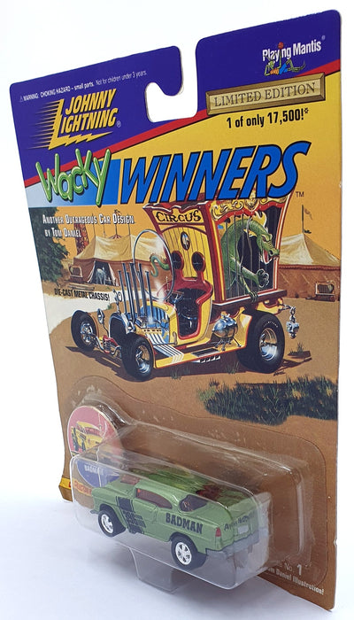 Johnny Lightning 1/64 Scale 301-01 - Wacky Winners Badman - Green