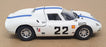 Best Model 1/43 Scale 9011 - Ferrari 275 LM #22 Monza 1966 - White/Blue Stripe