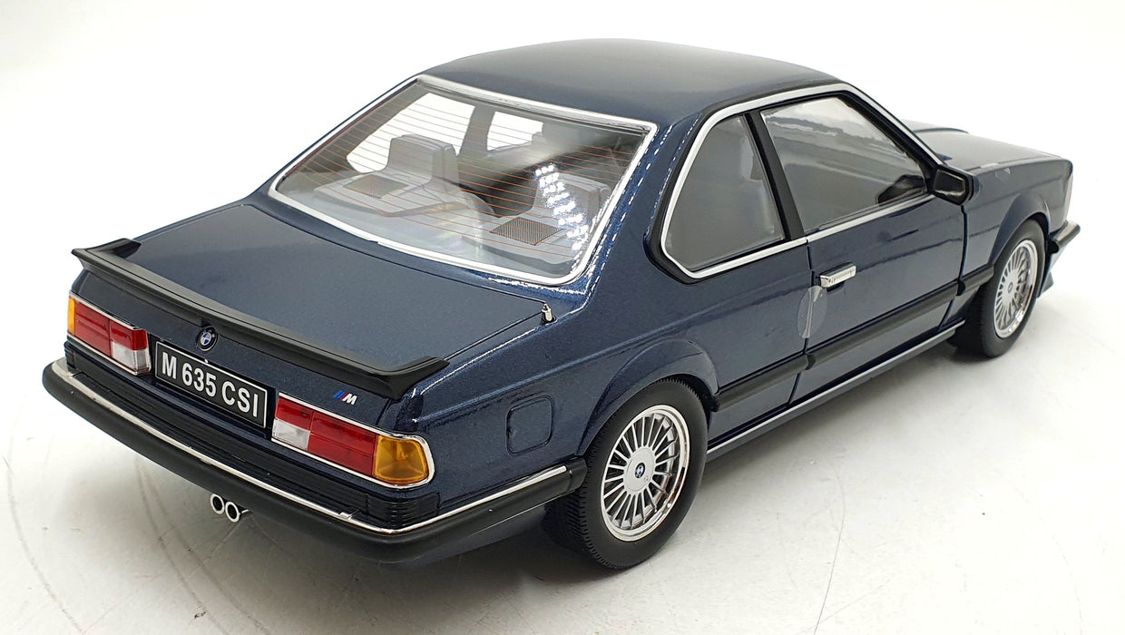 KK Scale 1/12 Scale KKDC120161A - BMW 6 Series E24 M635 CSI Coupe 1987 Blue