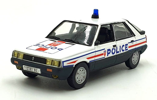 Norev Hachette 1/43 Scale DW8456 - 1983 Renault 11 Police - Police Car