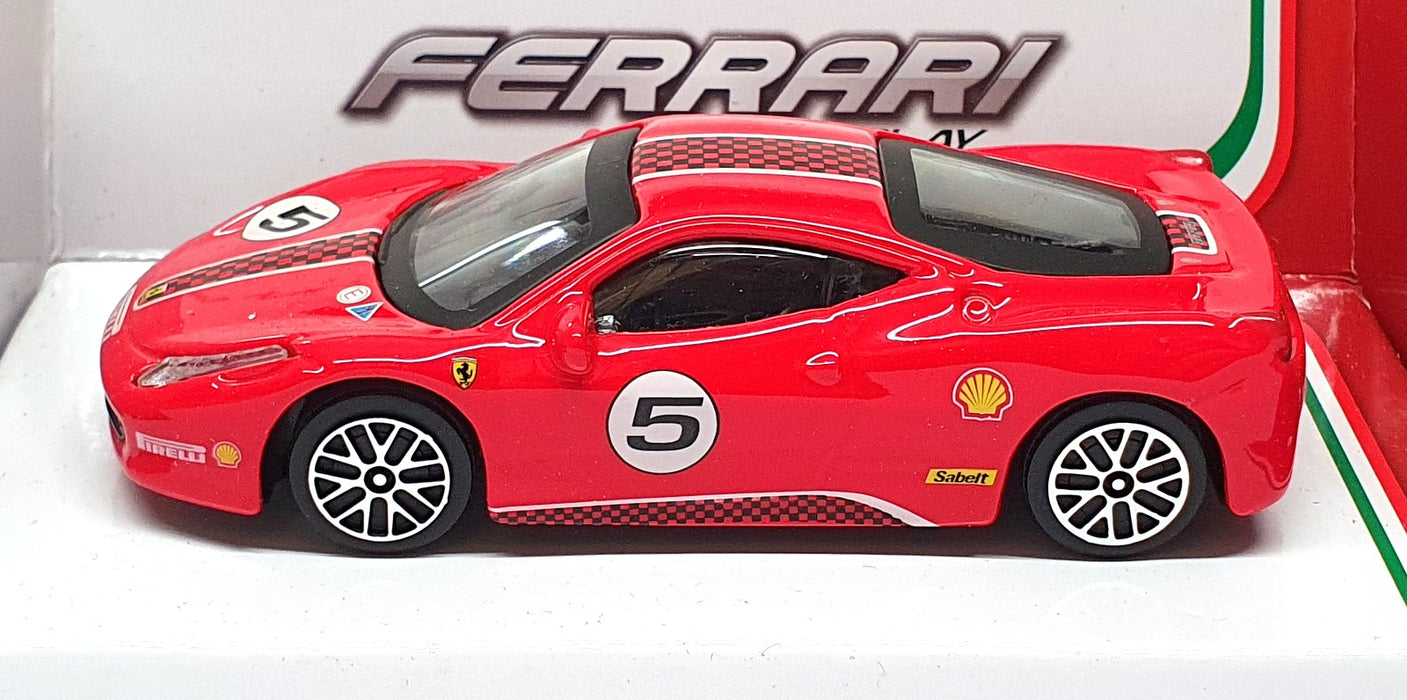 Burago 1/43 Scale Diecast 18-36000 - Ferrari 458 Challenge #5 - Red