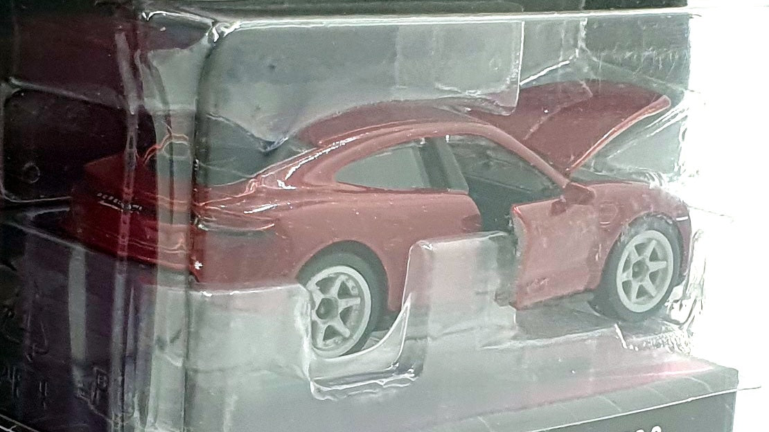 Jada1/64 Scale 14059F - Porsche Taycan Turbo S Pink Slips - Met. Red