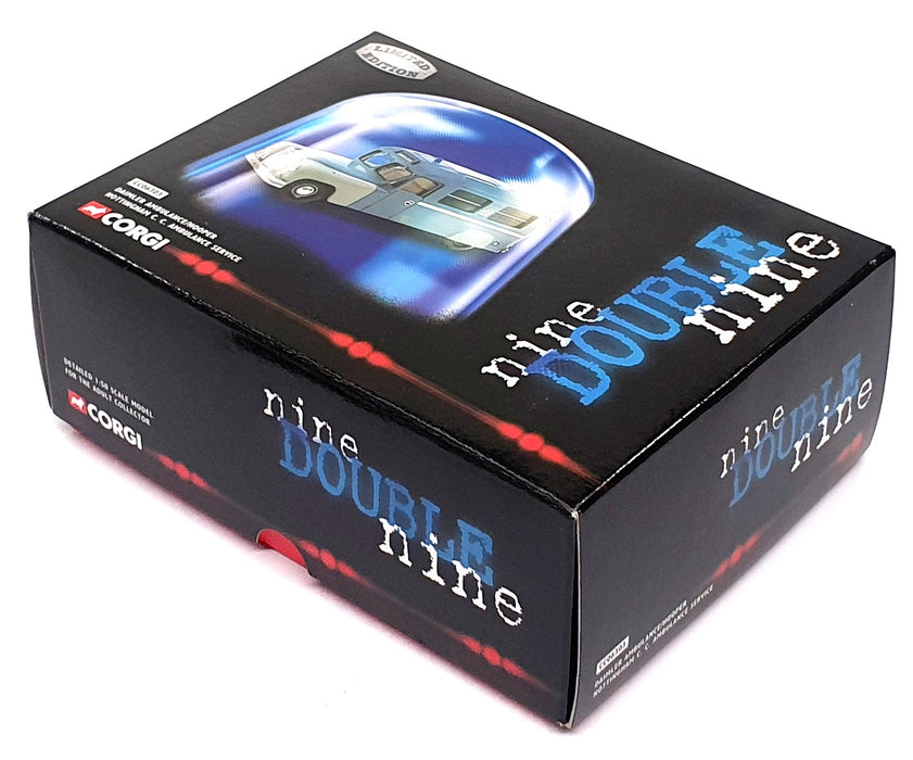 Corgi 1/50 Scale CC06303 - Daimler Ambulance/Hooper Nottingham C. C. - Blue/Grey