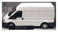 Cararama 1/43 Scale Diecast CR015 - Ford Transit Panel Van - White