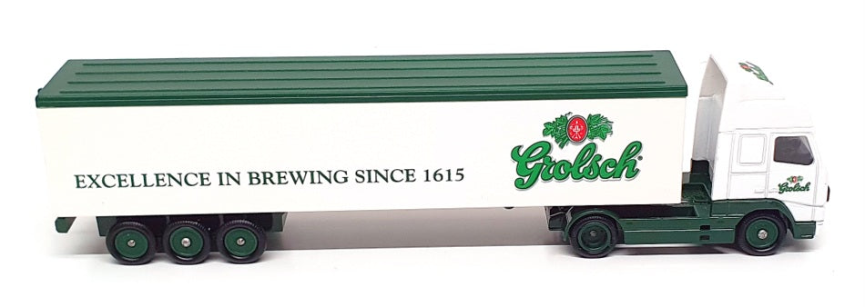 Lledo 1/76 Scale PM119 - Volvo FH12 Truck (Grolsch) - White/Green