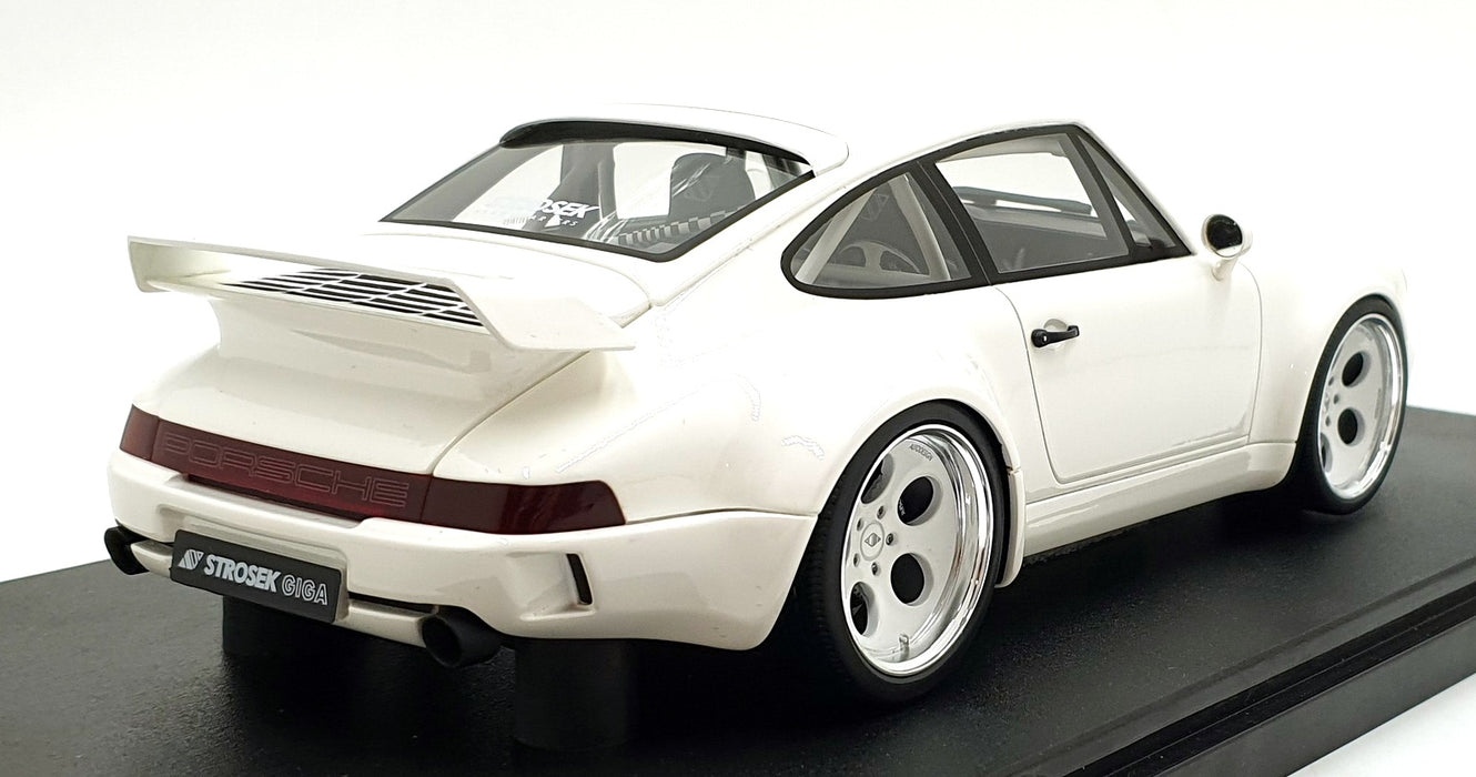 GT Spirit 1/18 Scale Resin GT525 - Porsche Strosek Giga - White