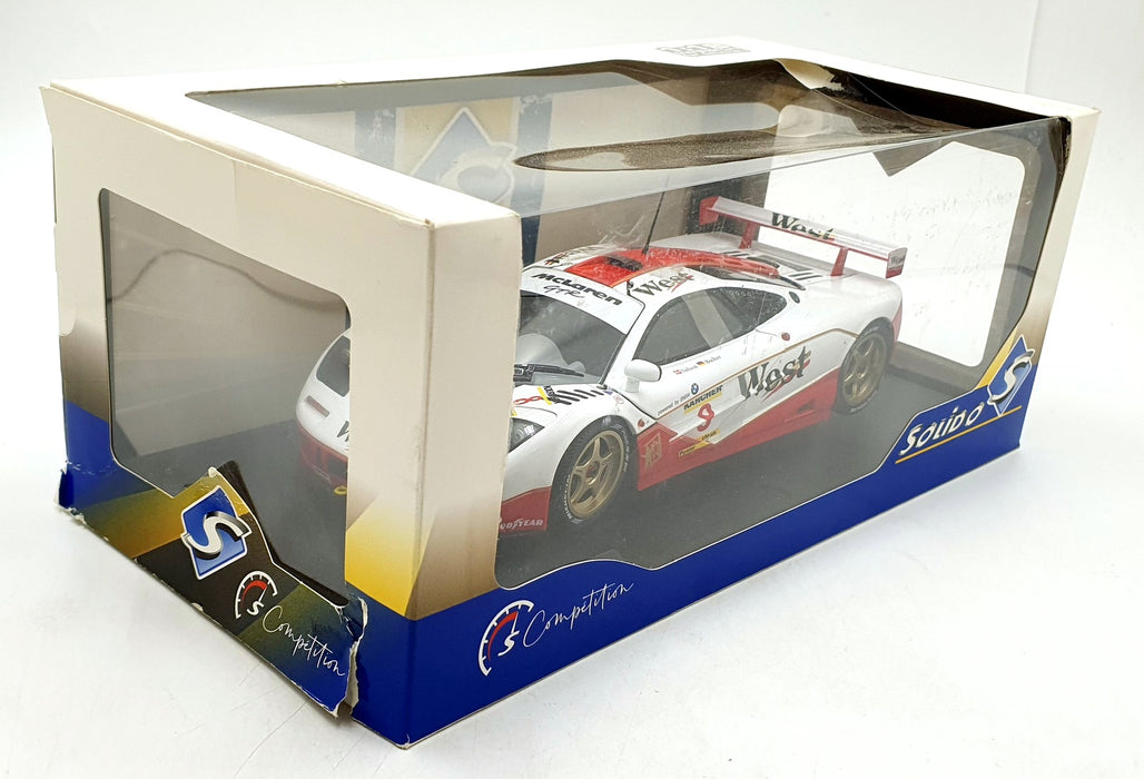 Solido 1/18 Scale S1804107 - McLaren F1 GTR Short Tail 1995 Price/Bascher