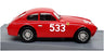 Progetto K 1/43 Scale 039 - Ferrari 166 MM #533 Mille Miglia 1952 - Red