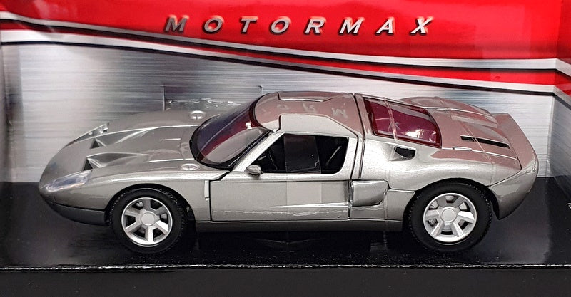 Motor Max 1/24 Scale Diecast 73200 - Ford GT Concept - Met. Grey
