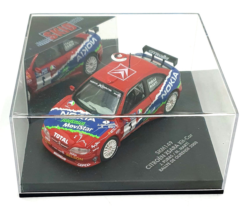Skid 1/43 Scale SKM149 - Citroen Xsara Kit Car #1 Ourense Rally 2000