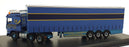Oxford Diecast 1/76 Scale DAF13CS - DAF 105 (SC) Curtainside AF Division - Blue