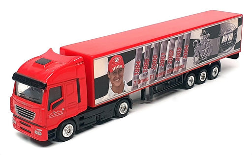 Adtrucks 52431 - Iveco Stralis Truck Michael Schumacher 7 Time World Champion