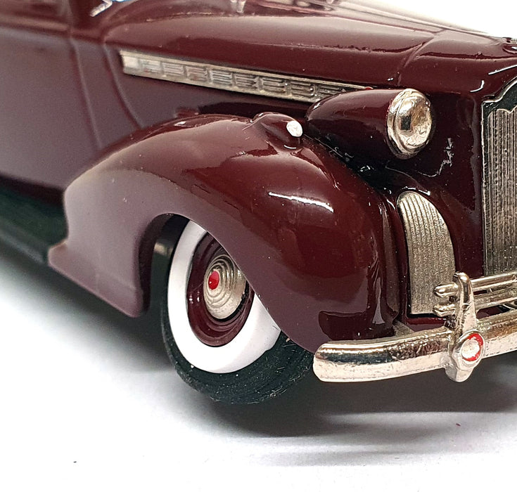 Rextoys 1/43 Scale RT143M - 1940 Packard Super Eight - Maroon
