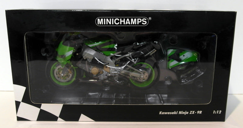 Minichamps 1/12 Scale diecast 122 164200 Kawasaki Ninja ZX-9R Green
