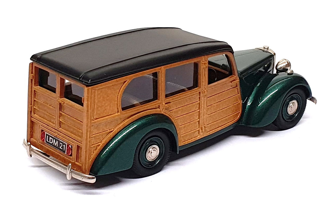 Lansdowne 1/43 Scale LDM21 - 1950 Lea Francis 4Dr. Woody Estate - Met. Green