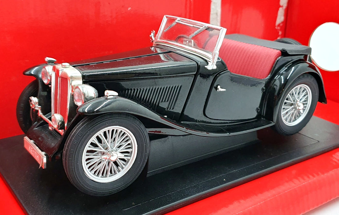 Road Signature 1/18 Scale Diecast 92468 - 1947 MG TC Midget - Black