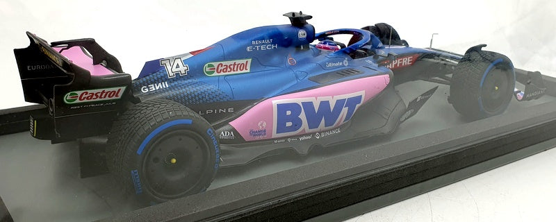 Spark 1/18 Scale 18S750 - Alpine A522 BWT F1 2022 Monaco #14 Alonso