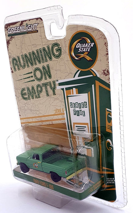 Greenlight 1/64 Scale 41050-D - 1969 Ford F-100 Truck - Green