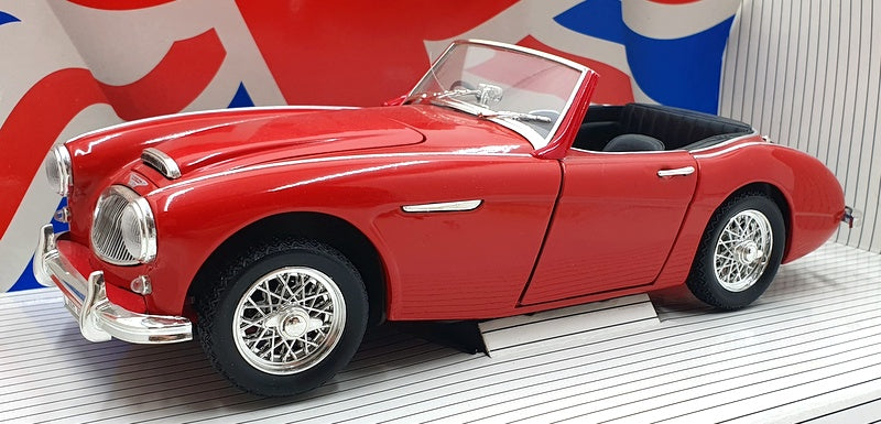 Ertl 1/18 Scale Diecast - 7460 1961 Austin Healey 3000 MK2 - Red