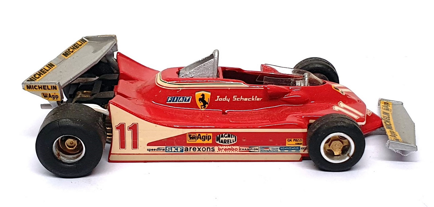 Western Models 1/43 Scale LIB06F - F1 Ferrari Race Car #11 Jody Scheckter