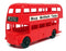 Unknown Brand 21cm Long Plastic Model LB12 - Routemaster London Bus - Red