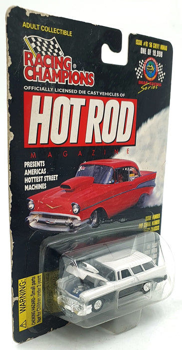Racing Champions 1/63 Scale 08138 - 1956 Chevrolet Nomad - Black/White