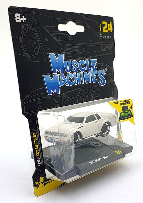 Muscle Machines 1/64 Scale 15526 - 1987 Buick GNX - Pearl