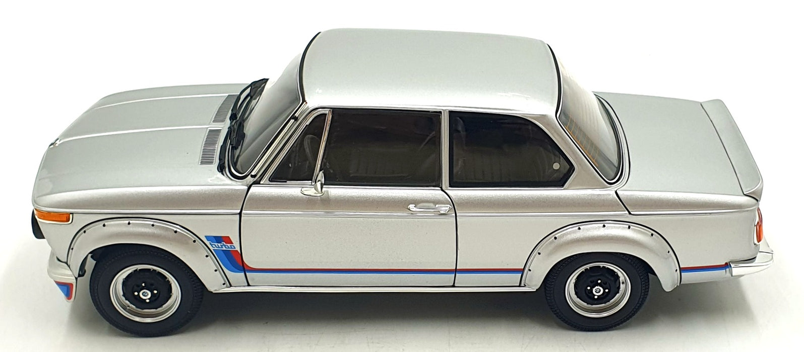 Kyosho 1/18 Scale 08544S - BMW 2002 Turbo - Silver