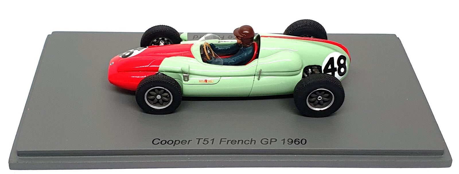 Spark 1/43 Scale S8053 - F1 Cooper T51 #48 French GP 1960 Bruce Halford