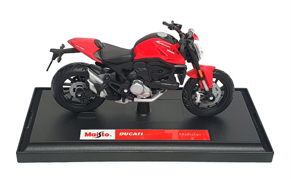 Maisto 1/18 Scale 34007-20131 - Ducati Monster Motorbike - Red