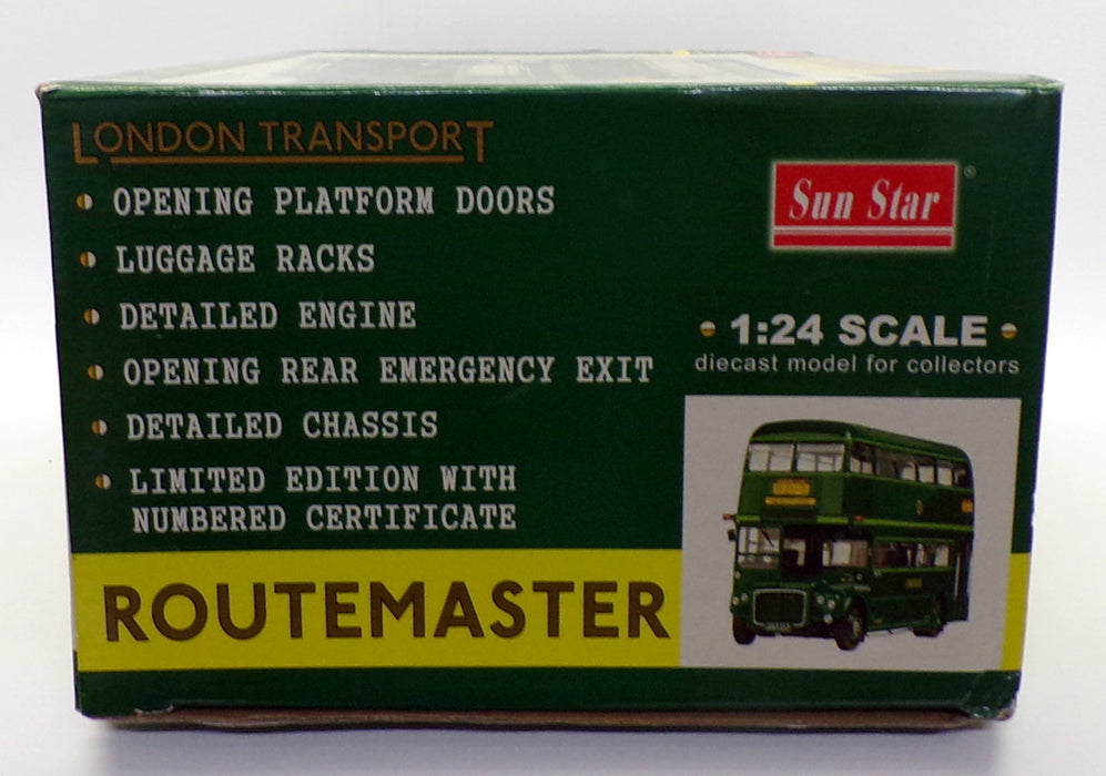 Sun Star 1/24 Scale 2904 - RMC 1453-453 CLT Routemaster Bus - Greenline R715