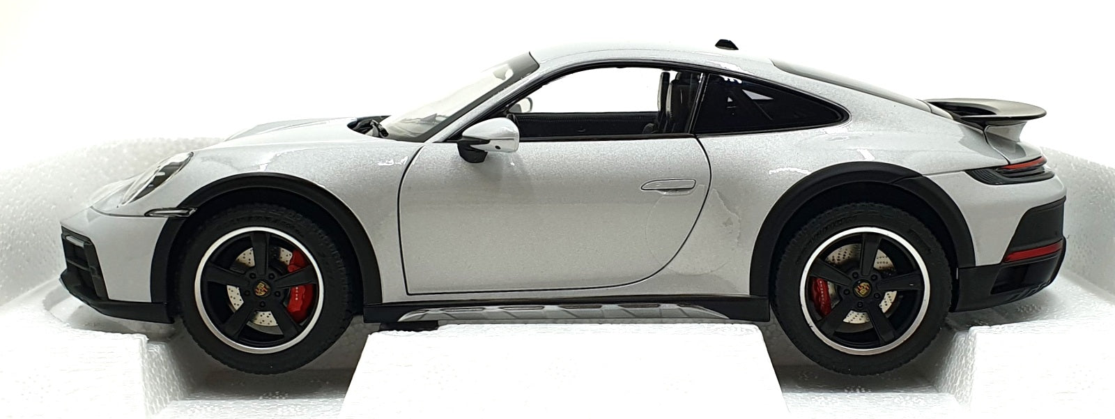 Norev 1/18 Scale 187242 - 2023 Porsche 911 Dakar - Met. Ice Grey