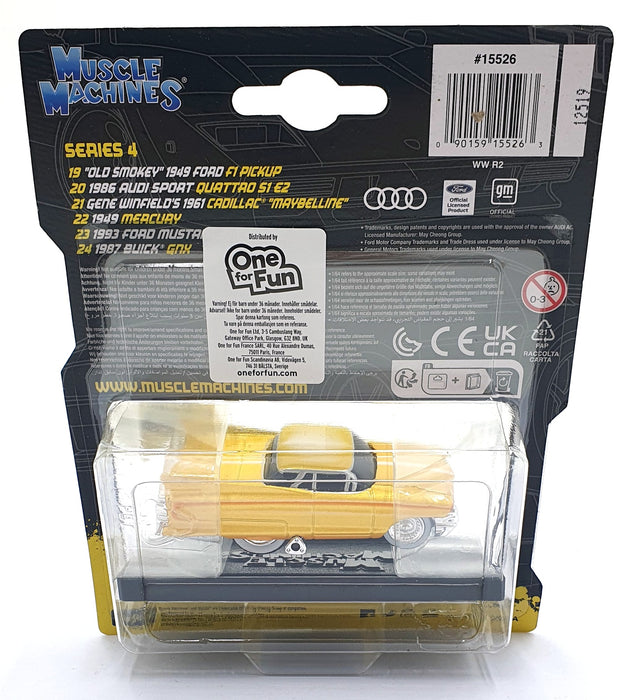 Muscle Machines 1/64 Scale 15526 - Gene Winfield's 1961 Cadillac "Maybelline"