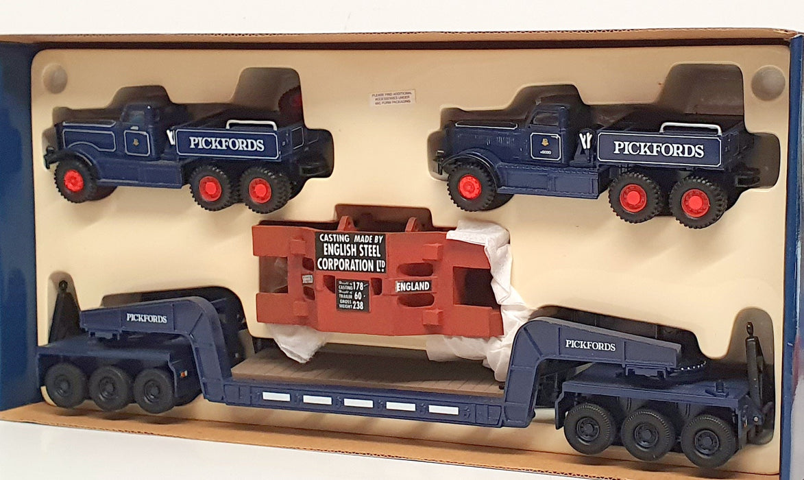 Corgi 1/50 Scale 55201 Diamond T Ballast Girder Trailer & Load Pickfords - Blue