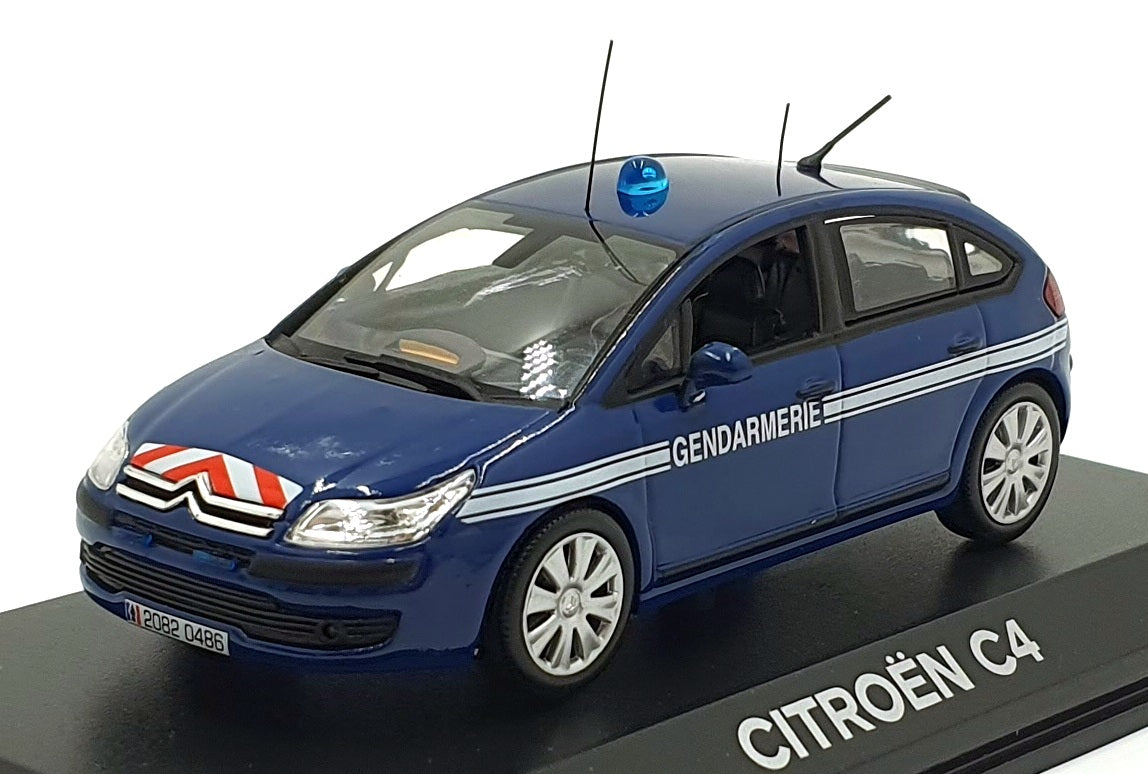 Norev 1/43 Scale 155408 - Citroen C4 Gendarmerie - Blue