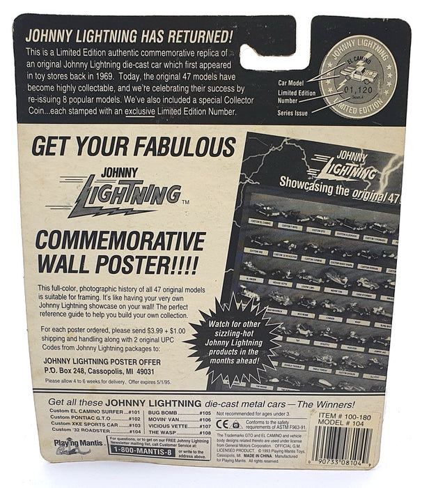 Johnny Lightning 1/64 Scale 100-180 The Challengers Classic '32 Roadster Yellow