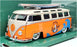 Jada 1/24 Scale Diecast 34231 - 1962 Volkswagen Bus Slug Bug Punch Buggy