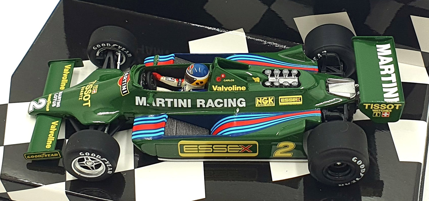 Minichamps 1/43 Scale 400 790102 - F1 Lotus Ford 79 #2 Italian GP 1979 Reutemann