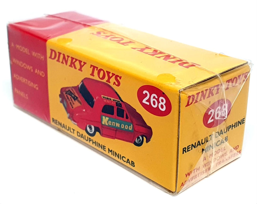 Atlas Editions Dinky Toys 268 - Renault Dauphine Minicab - Red SEALED