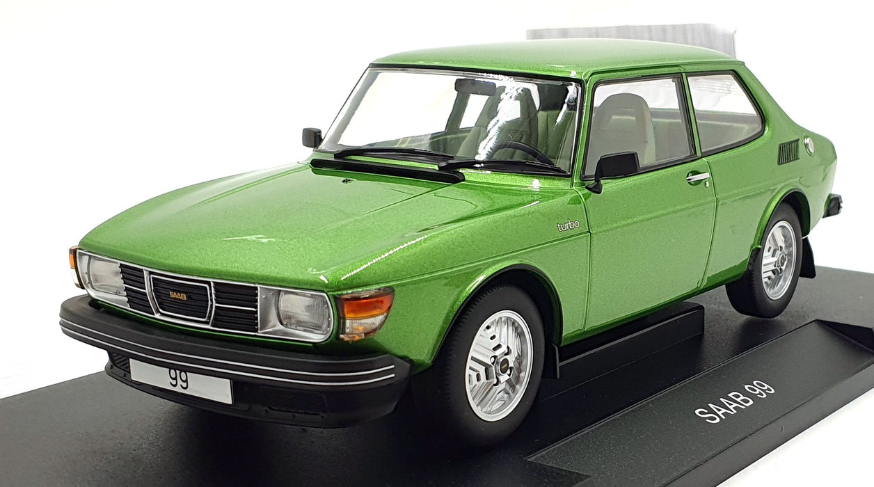 MCG 1/18 Scale Diecast MCG18440 - Saab 99 - Met. Green