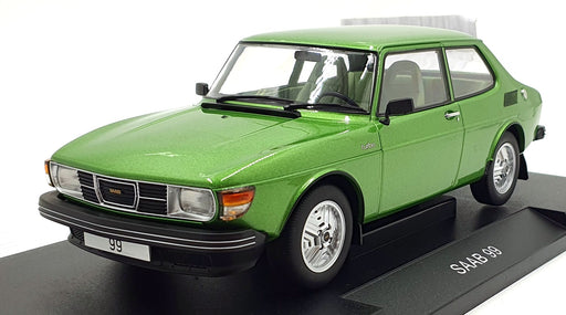 MCG 1/18 Scale Diecast MCG18440 - Saab 99 - Met. Green