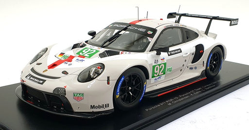 Spark 1/18 Scale 18S819 - Porsche 911 RSR-19 #92 24hr Le Mans 2022