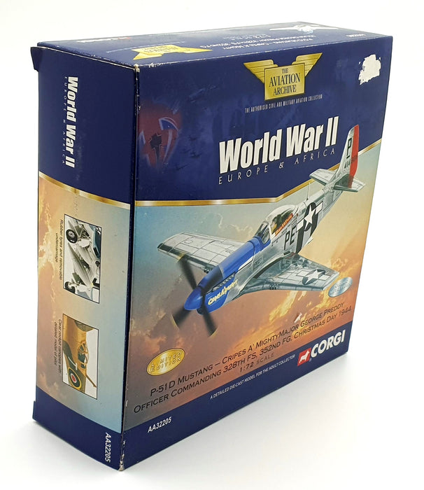 Corgi 1/72 Scale AA32205 P-51D Mustang Cripes A Mighty 328th 1944