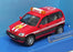 Cararama 1/43 Scale CARA21 - Niva Chevrolet Russian Fire Vehicle - Red