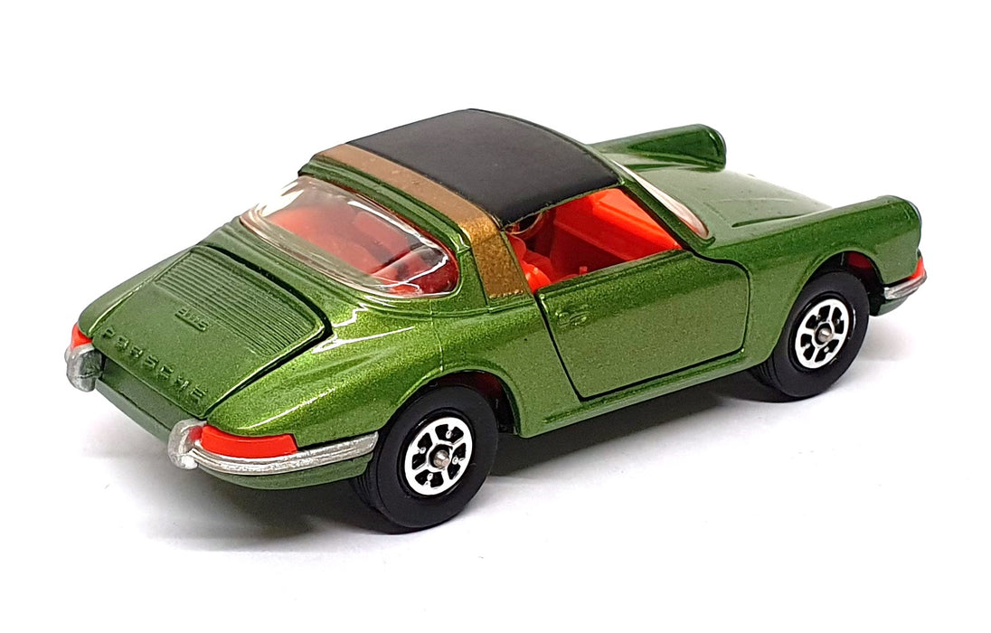 Corgi Toys 9cm Long Original Diecast 382 - Porsche Targa 911S - Met. Green