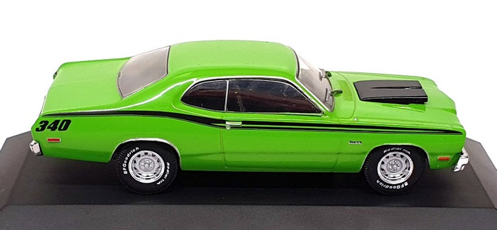 Altaya 1/43 Scale Diecast 16725T - 1973 Plymouth Duster - Green/Black