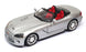 Hot Wheels 1/18 Scale Diecast 26725R - Dodge Viper Roadster - Silver