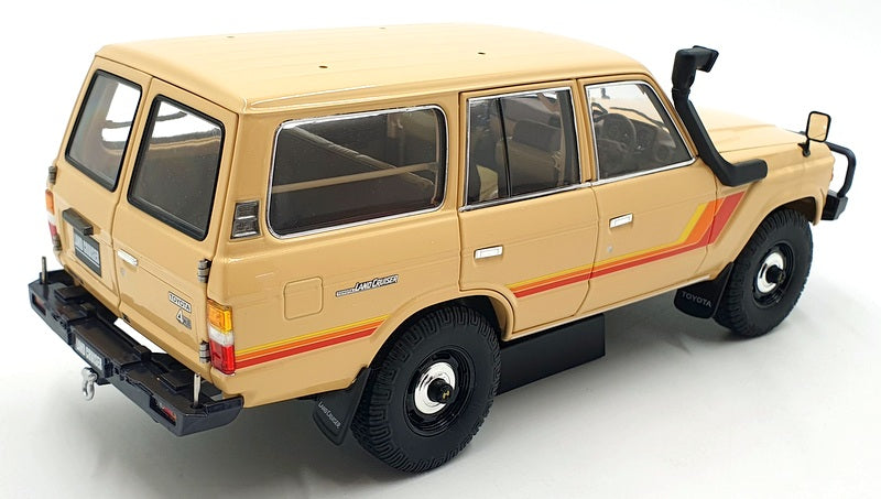 Kyosho 1/18 Scale Diecast 08956XBE - Toyota Land Cruiser 60 - Beige